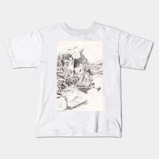 Corfu island Kids T-Shirt